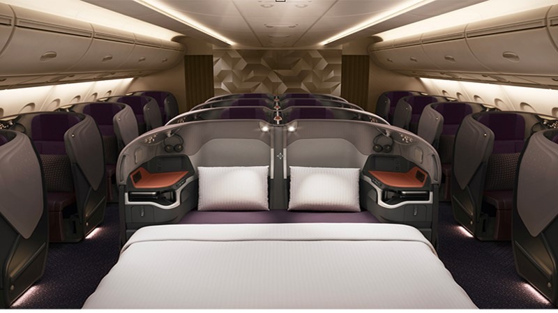 Business class A380